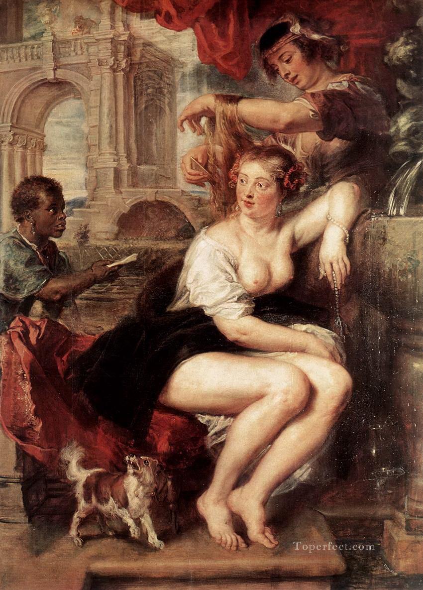 bathsheba at the fountain Peter Paul Rubens Oil Paintings